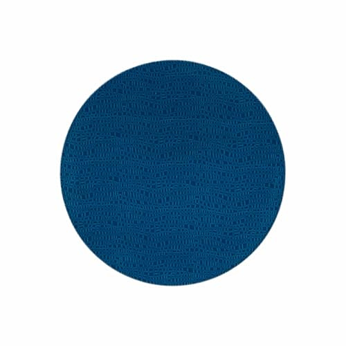 Seltmann Weiden Life Fashion Classic Blue Frühstücksteller, 22.5 cm, Runder Dessertteller mit modernem Strukturdesign, Mix & Match Geschirr, Porzellan, Blau/Weiß