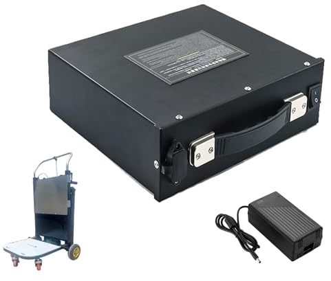 HJGHY 48V 10Ah 15Ah 20Ah Akku für elektrische Treppensteiger, 48 Volt Hochleistungsakku für Treppensteiger, Ersatzakku mit Ladegerät
