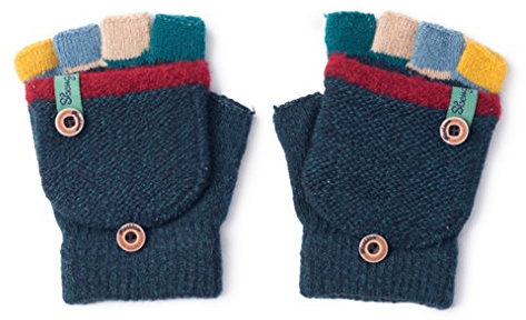 Aiyomimo Herbst und Winter Baby Warme Handschuhe Kind Gestrickte Fäustlinge,3-6 Jahre alt