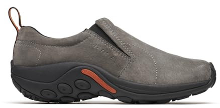 Merrell Jungle Moc Nubuck, Mocassini da Uomo, Peltro, 46.5 EU
