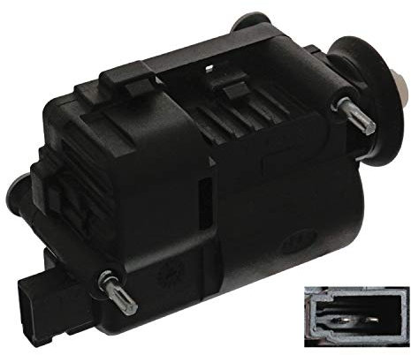 febi bilstein 47865 Stellmotor für Zentralverriegelung, Tankklappe , 1 Stück, Schwarz