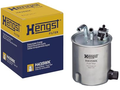 HENGST - Kraftstofffilter H435WK - Hochwertiger Kraftstoff-Leitungsfilter für KFZ - Entfernt Staub und Schmutz aus Otto- oder Dieselmotoren - Schützt das Einspritzsystem