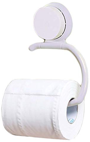 Demarkt Porte-papier toilette sans perçage Support Papier WC Aspirateur Weiß