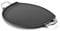 OUTSET Cast Iron Grill Skillet and Pan with Forged Handles for Pizza, Eggs, Pancakes, Burgers and Steaks, 14-inch, Black