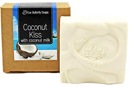 Milchseife Coconut Kiss | mit Kokosmilch, Kokosnussduft und -öl