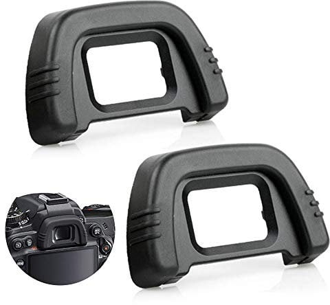 Eyecup,Sedremm Camera DK-21 Eyecup Replacement Eyepiece for Nikon D7000 D750 D610 D600 D300 D200 D100 D90 D80 D70 D70s Cameras Viewfinder, 2 Pack