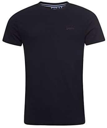 Superdry Vintage Logo EMB Tee T-Shirt, Noir, XXL Homme