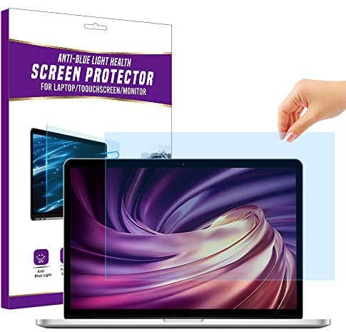 AiMok Amovible Filtre Anti-Lumière Bleu Premium pour 13.3 Laptop, Protection des Yeux I Anti-Reflet I Blocage de la lumière Bleue Protecteur d'écran pour Écran d’Ordinateur Portable PC (13.3 16:9)