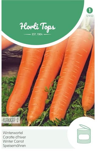 Hortitops 12950 Zanahorias Gigantes rojos 2 (semillas de zanahoria)