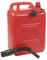 Jerrican de 10 l avec bec verseur pour essence, diesel, huile, carburant, eau
