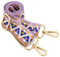 ZOUIQSS Damen Goldfarbene Bunter Schultergurt längenverstellbarer breiter Tragegurt Schultergurt für Handtaschen 3.8cm breit 73-125cm-Schultergurt für Handtaschen((3.8CM) Color31)