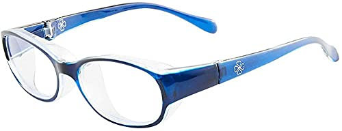 JWCN Anti-Pollen-Schutzbrille für Kinder Heu-Fieber-Schutzbrillen Kinderpollen-Goggles Gläser Anti-Blue Light Eye-Schutz-Merkmale UV-Schutz Klares Objektiv Sonnenbrillen-Blau Uptodate