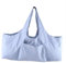 HERCHR Große Yogamattentasche, Yogamatten Tote Gym Duffle Bag mit Seitentaschen für Damen Herren(Grau)
