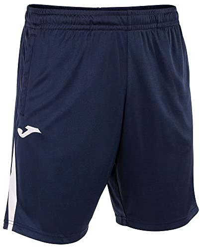 Joma Championnat Masculin VII Bermudes, Bleu Marine/Blanc, XL
