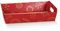 40X30X12 cm Cesto Vassoio per Bomboniere | CON MANIGLIE IDEALE PER TRASPORTO SACCHETTI E BOMBONIERA (Red Universe)
