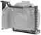 FOTGA Kamerakäfig für Canon EOS 70D 80D 90D Kamera, Aluminium Vlogging Käfig Stabilisator Rig mit kaltem Schuh, 1/4-20 Schraube, 3/8-16 Löcher für Arri Grip, Schnellwechselplatte für Arca-Swiss