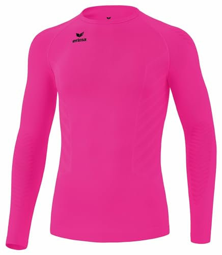Erima Unisex Erwachsene Athletic Longsleeve 2.0 Funktionsunterwäsche (2252403), pink glo, S