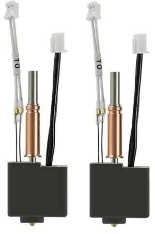 Cavabien Hotend für Kobra 3 Hot End Kit Druckkopfheizung Block Temperatur Heizung 3D Drucker Zubehör (2-Pack)