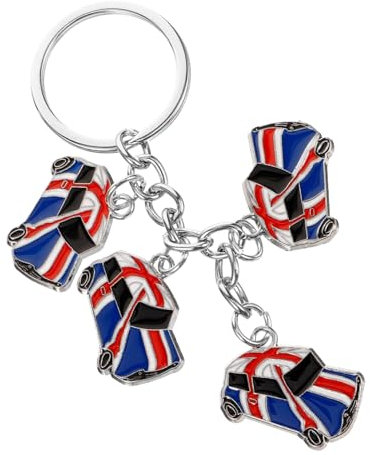 SOIMISS Flag Schlüsselanhänger Im Auto-Design Kreatives Für Taschen Und Schlüssel Souvenir Mit Britischem Flair