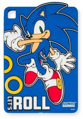 Sonic the Hedgehog - Funda de Silicona Compatible con iPad de 10,2 Pulgadas de 7.ª, 8.ª y 9.ª generación