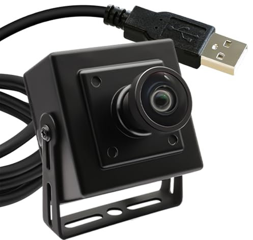 Svpro High Speed USB Camera for Computer 1080P 60fps, 720P 120fps, 360P 260fps, 120 Degree Wide Angle, Black, USB 2.0, No Flash, No Water Resistance