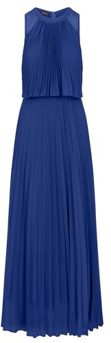 APART Abendkleid mit lose fallendem Sonnenplissee Part bis zur Taille, Royalblau, 36
