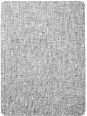 Flicken selbstklebend Stoff, Leinenstoff Reparatur Patches, Stoff Reparatur Patches, Klebeflicken für Textilien, Leinenflicken (20 x 28 cm) für Sofas, Autositze, Vorhänge und mehr, Grau