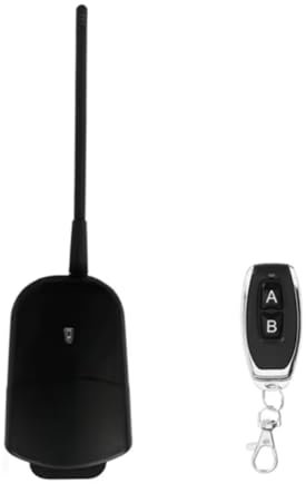 Uxsjakjsd 12-24v AC DC Receiver Universal Garage Door Opener, 433.92mhz, Learning Code Remote Control