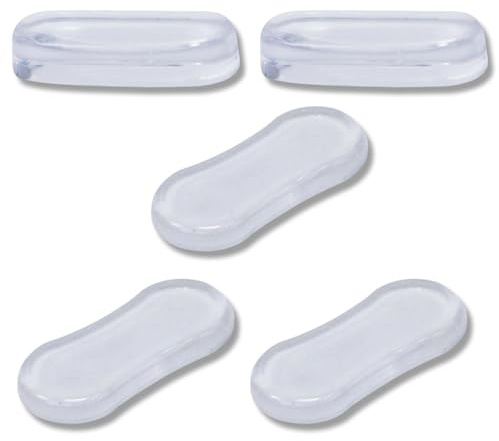 SXKJGQ 5 Pcs Toilet Seat Stabilisers, Toilets Seats Cushion Buffers Fittings Pads, Suitable for Bathroom and Bathroom Accessories