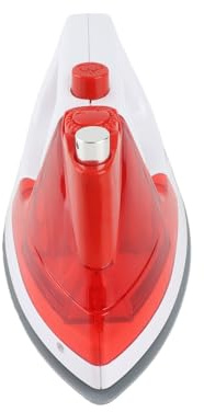 Yanmis Elektrisches Bügeleisen-Spielzeug für , Rollenspiele, Realistisches Mini-Bügeleisen mit Lichtgeräuschen, Rot-weißes Kleinkind-Wäschebügeleisen-Spielzeug für Mädchen und , Sicheres,