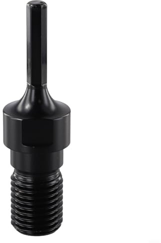 1-1/4-7UNC Adattatore per carotatrice con gambo esagonale, asta di conversione filettatura maschio per martello o trapano elettrico per applicazioni di carotaggio