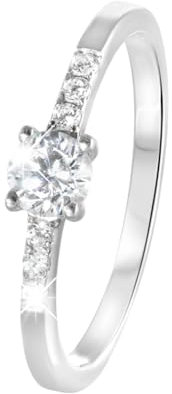 Lucardi - Kinder Plattierter Ring - Schmuck - Geschenk Silber