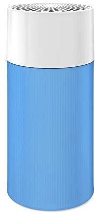 BLUEAIR Pure 411 Luftreiniger 3-stufig mit einem waschbaren Vorfilter, Partikel, Kohlefilter, beseitigt Allergene, Gerüche, Rauch, Schimmel, Staub, Keime, Haustiere, Raucher, kleine Fläche