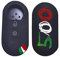 FIAT - Protezione in silicone per telecomando chiave FIAT - FIAT 500 - PANDA (DAL 2012) - BRAVO - PUNTO - 500L - LANCIA YPSILON (DAL 2011 IN POI) - DELTA - DOBLO' - MUSA (500)