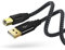 Abetcabe Printer Cable 5M 15FT, Extra Long USB 2.0 Type A Male to B Male High Speed Braided Printer Scanner Core Compatible with HP, Canon, Dell, Epson, Lexmark, Xerox, Samsung and More (5M)