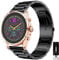 Michael Kors Compatible Quick Release Stainless Steel Metal Replacement Straps for Gen 6 Bradshaw Smartwatch (Black)