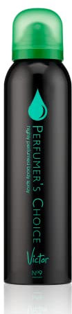 Perfumer's Choice No9 Victor - Fragrance for Men - 150ml Body Spray, by Milton-Lloyd