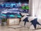 Walltastic Papier peint motif Supercars Fluo, papier FSC, multicolore, 2,4 m de haut x 3 m de large, taille unique