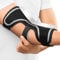 FORTEMOTUS Ellenbogen Bandage, Schiene Kubitaltunnelsyndrom Ellenbogen Orthese Verstellbar Winkel Armbandage für Tennisarm Golfer Sehnenscheidenentzündung für Links und Rechts, Damen, Herren, L