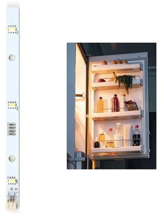 Bloomique LED Strip Light, DC12V 2W Replacement Fridge Light Bar Compatible with RONGSHENG/HISENSE E349766 MDDZ-162A 1629348 1529227 and Kenwood Fridge KIFF5017 KIFF5020 KIFF7017