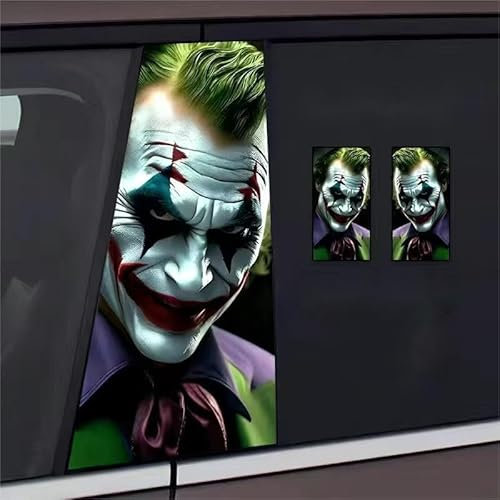 GoYookie Auto Aufkleber Auto B-Säule Protektor Wunderschöne Aufkleber Auto Säule Schutz Aufkleber Zweier Set (XC-01)