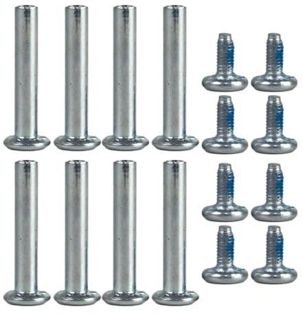 Perfeclan Inline Roller Skate Schrauben Skate Rad Achse Reparatur Kit Tragbare Hochleistungs Skate Radschrauben, 8 33 Mm Einstellen