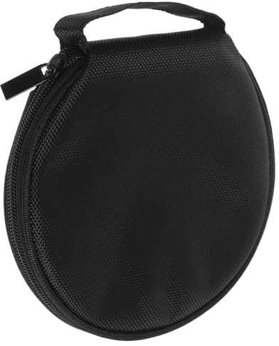 CIYODO Cd Dvd Case Large Capacity Oxford Cloth Zipper Disc Storage Holder Portable Car Cd Bag Black