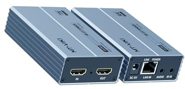 Metallo HDTV Over Extender 1080P 60Hz IR Ripetitori 150m Trasmissione Con Uscita Audio E LoopOut Ir Remote Hdtv Extender