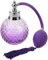 Rosenice Vintage Perfume Bottle, 100ml Perfume Atomisers Refillable, Purple Crystal Art Glass Perfume Atomiser with Long Spray Tassel for Cosmetics, Cocktail Making, and Home Decor