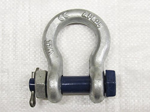 Safety Pin Bow Shackle - 17 Ton