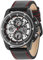 Police Herren Multi Zifferblatt Quarz Uhr mit Leder Armband PL14688JSBS.04