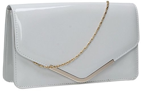 SwankySwans Sara, Pochette Donna, Bianco, One Size