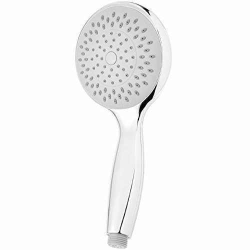 Croydex® Universal Bathroom Contour Maxi Extra Large Round Shower Head - Chrome (Fits All Hoses, Works with Any Shower)