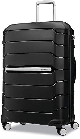 Samsonite Freeform Hardside erweiterbar mit Doppel-Spinner-Rädern, schwarz, Checked-Large 28-Inch, Freeform Hardside erweiterbar mit Doppelspinnerrollen